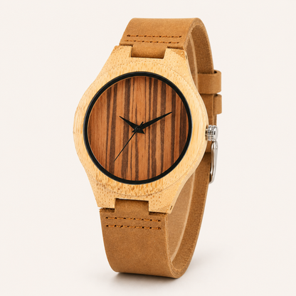 Riven Wooden Watch