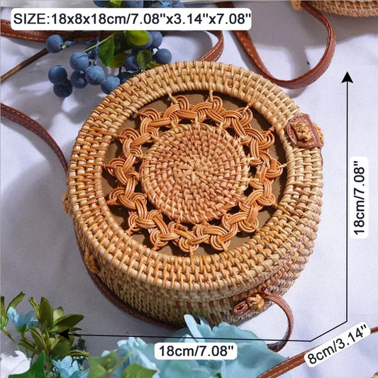 Bramble Straw Handbag