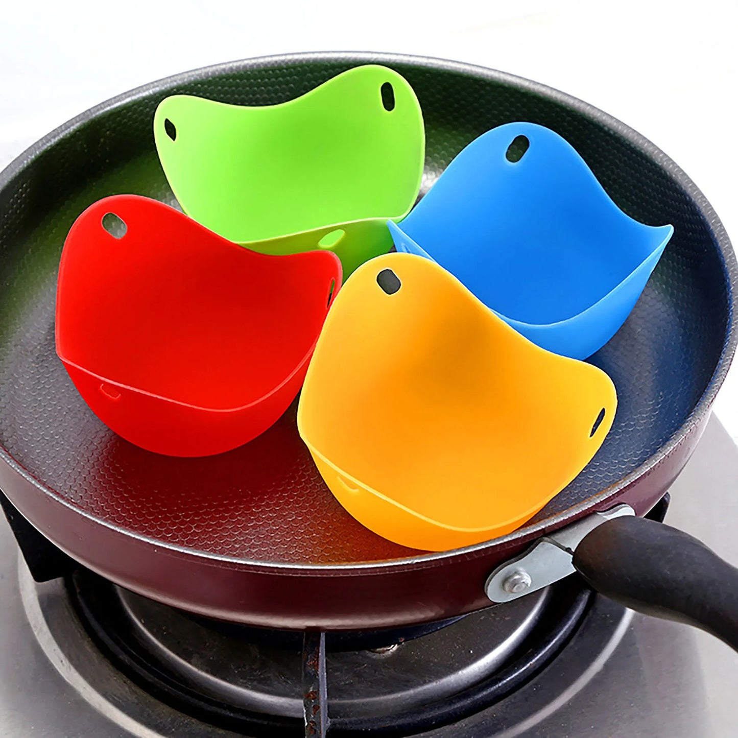 Silicone Egg Poachers Set