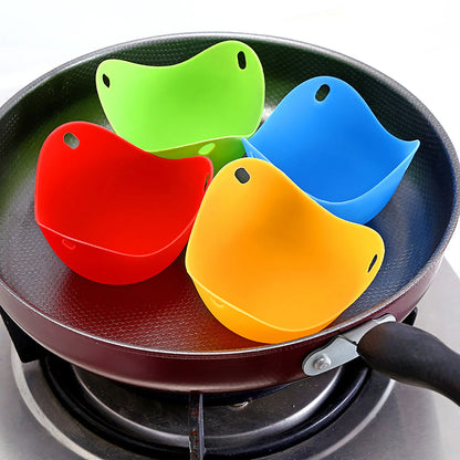 Silicone Egg Poachers Set