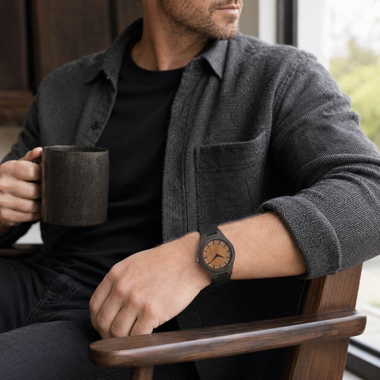 Sable Wooden Watch