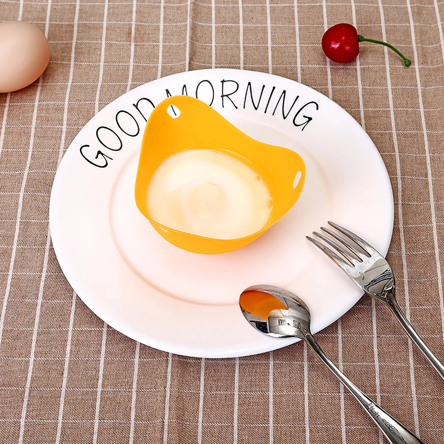 Silicone Egg Poachers Set