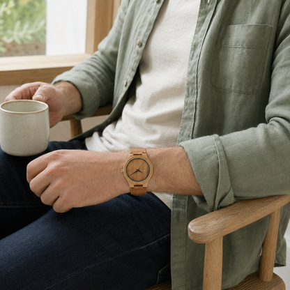 Atlas Wooden Watch