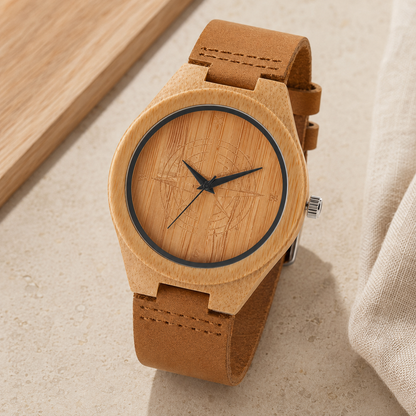 Atlas Wooden Watch