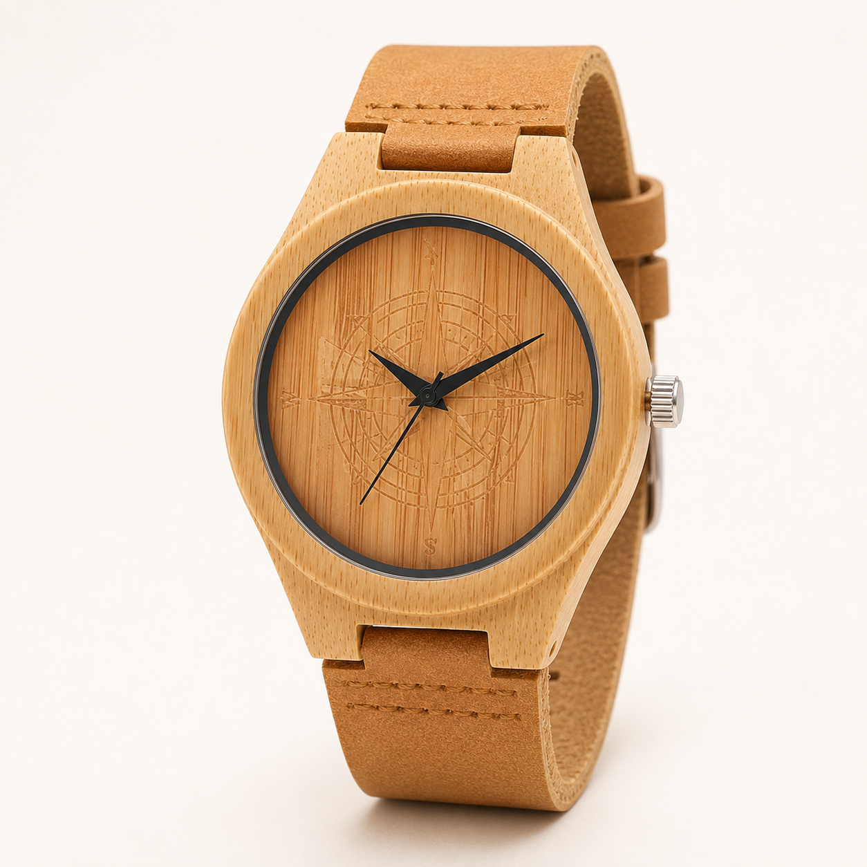 Atlas Wooden Watch