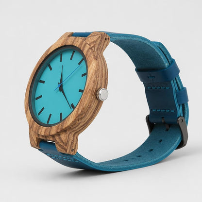 Ayla Natural Wood Watch