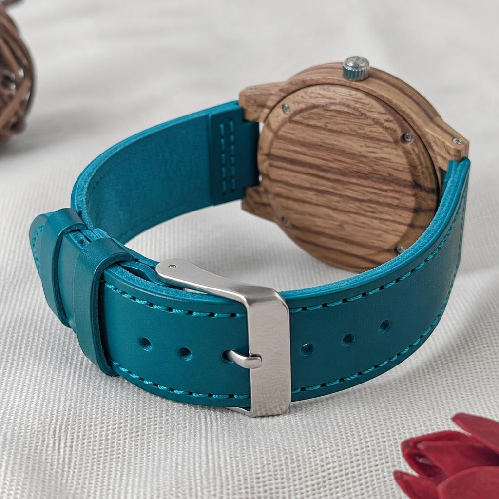 Ayla Natural Wood Watch