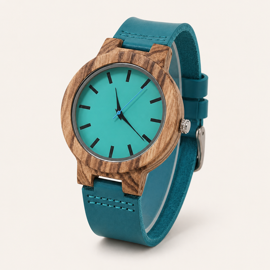 Ayla Natural Wood Watch