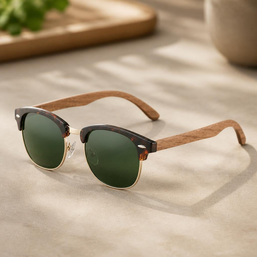 Bexley Wood ClubMaster Sunglasses