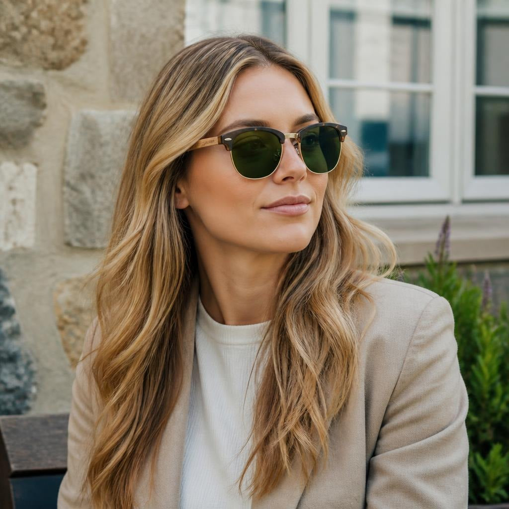 Bexley Wood ClubMaster Sunglasses