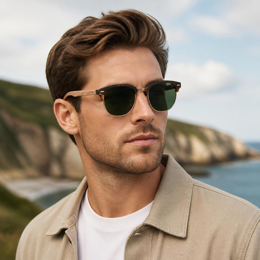 Bexley Wood ClubMaster Sunglasses