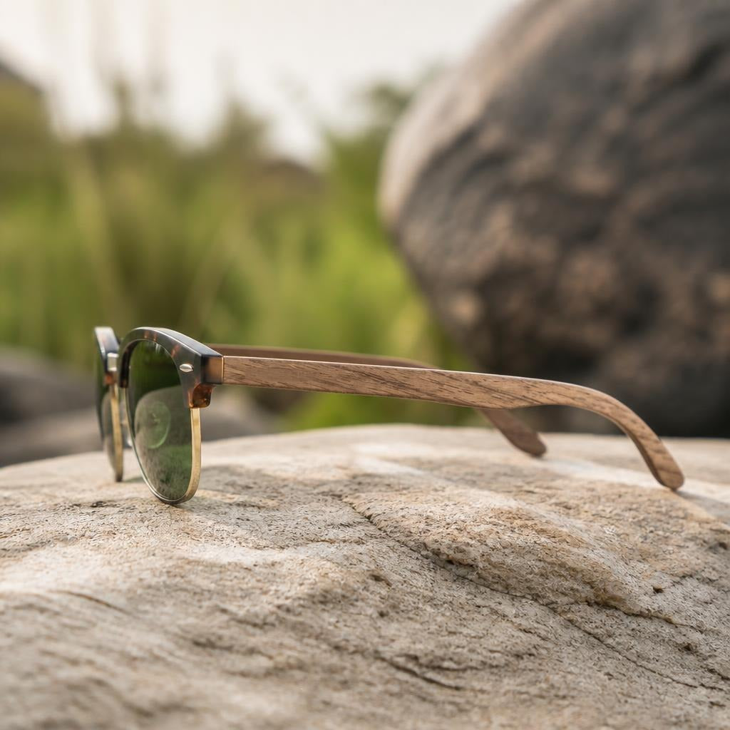 Bexley Wood ClubMaster Sunglasses