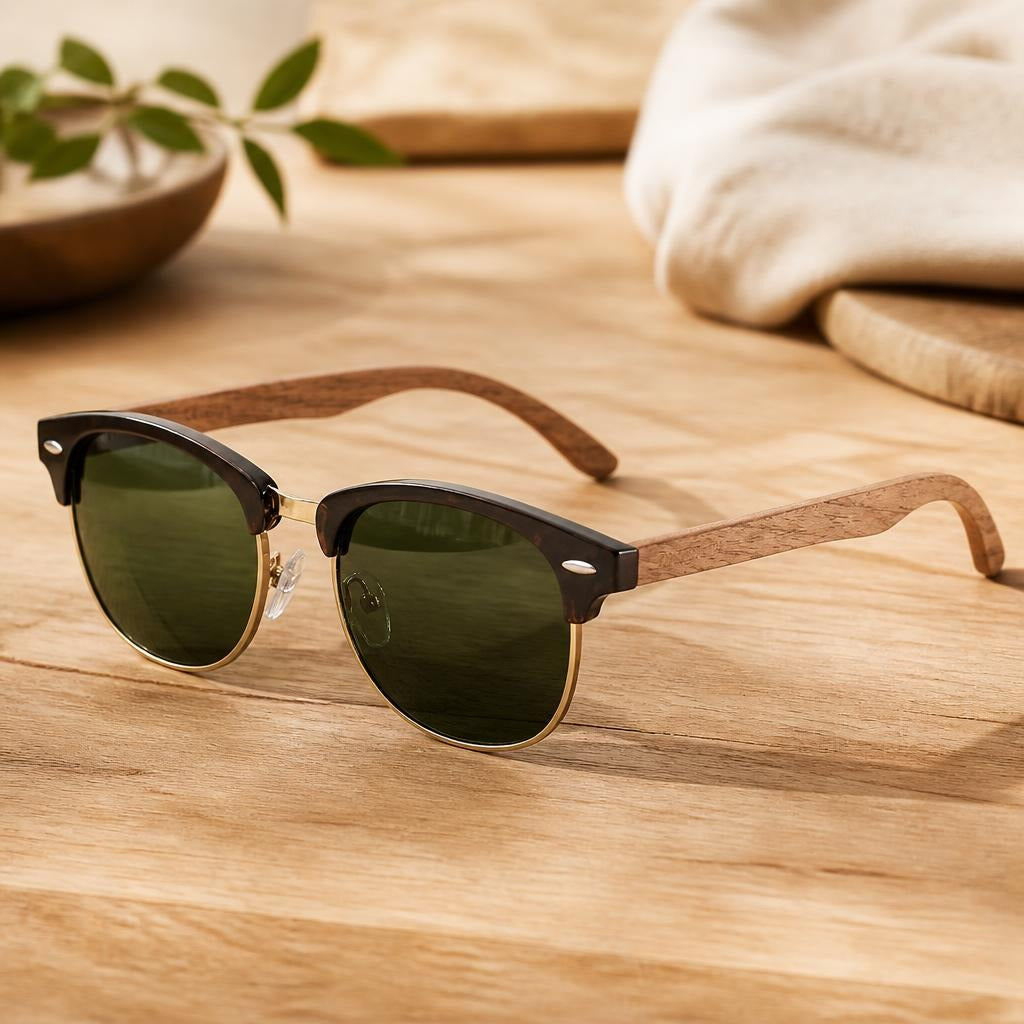 Bexley Wood ClubMaster Sunglasses