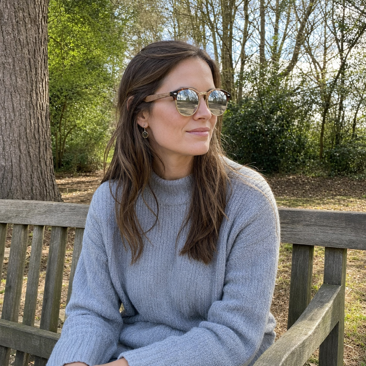 Bexley Wood ClubMaster Sunglasses