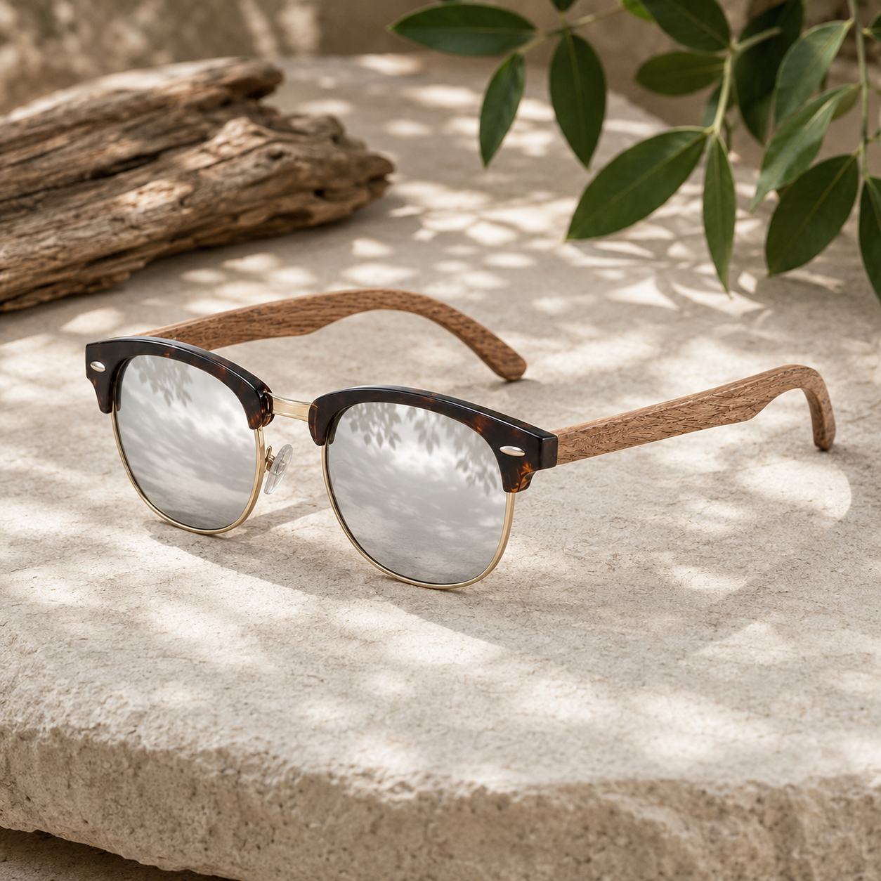 Bexley Wood ClubMaster Sunglasses