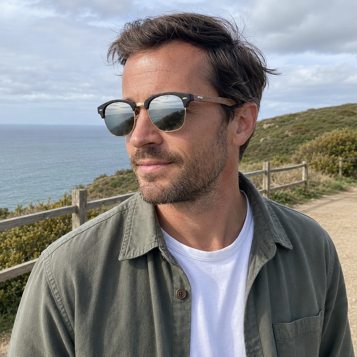 Bexley Wood ClubMaster Sunglasses