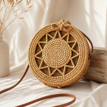 Calen Straw Handbag