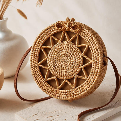 Calen Straw Handbag