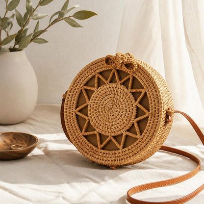 Calen Straw Handbag