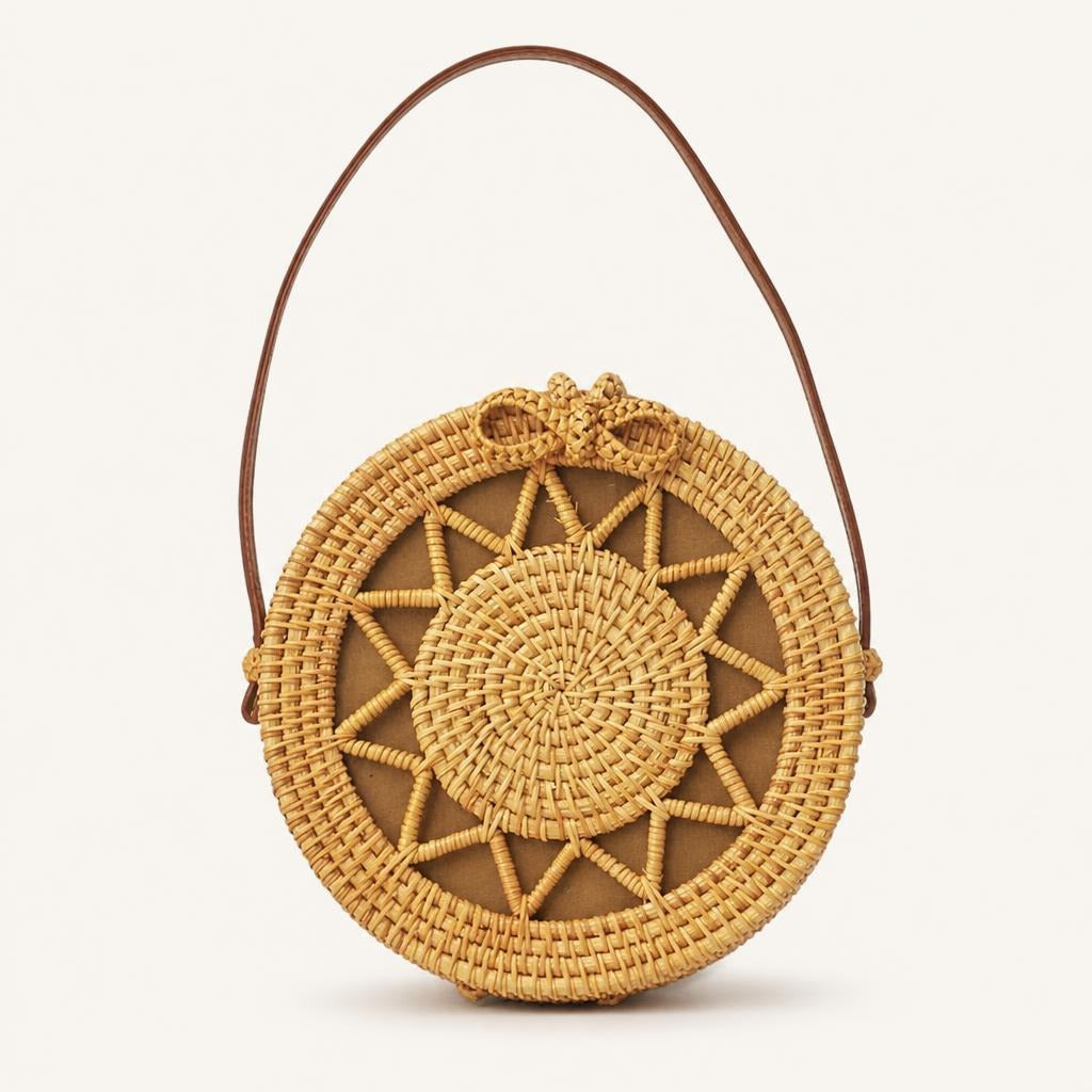 Calen Straw Handbag