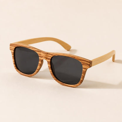 Fenby Bamboo Pilot Sunglasses