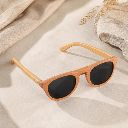 Roan Bamboo Pilot Sunglasses