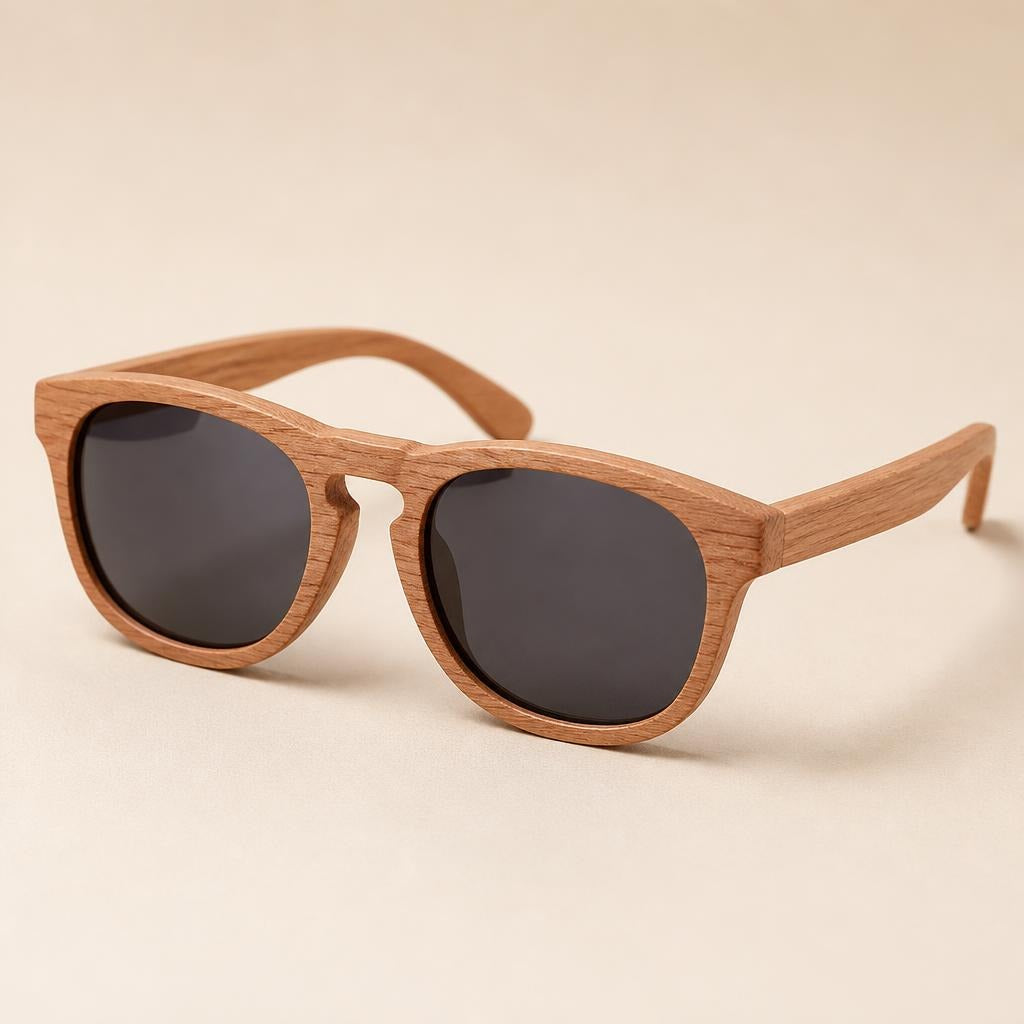 Roan Bamboo Pilot Sunglasses