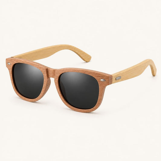Roan Bamboo Pilot Sunglasses