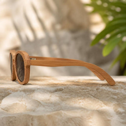 Roan Bamboo Pilot Sunglasses