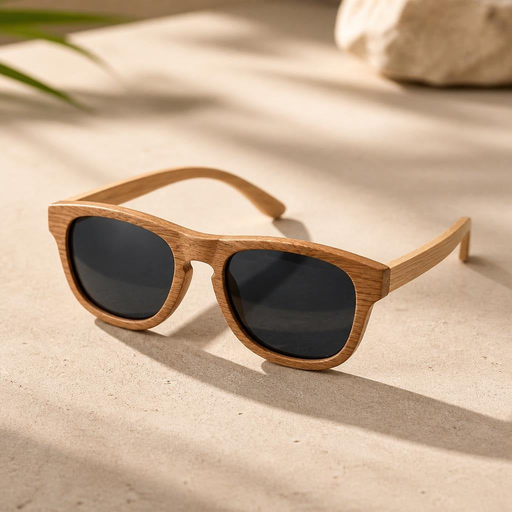 Shard Bamboo Pilot Sunglasses