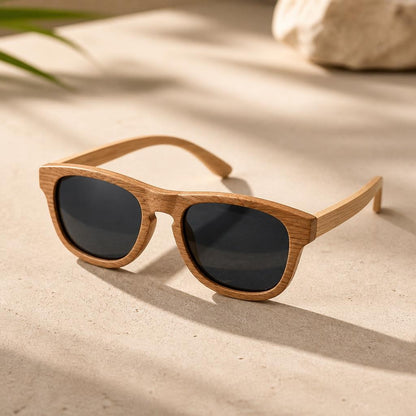 Shard Bamboo Pilot Sunglasses