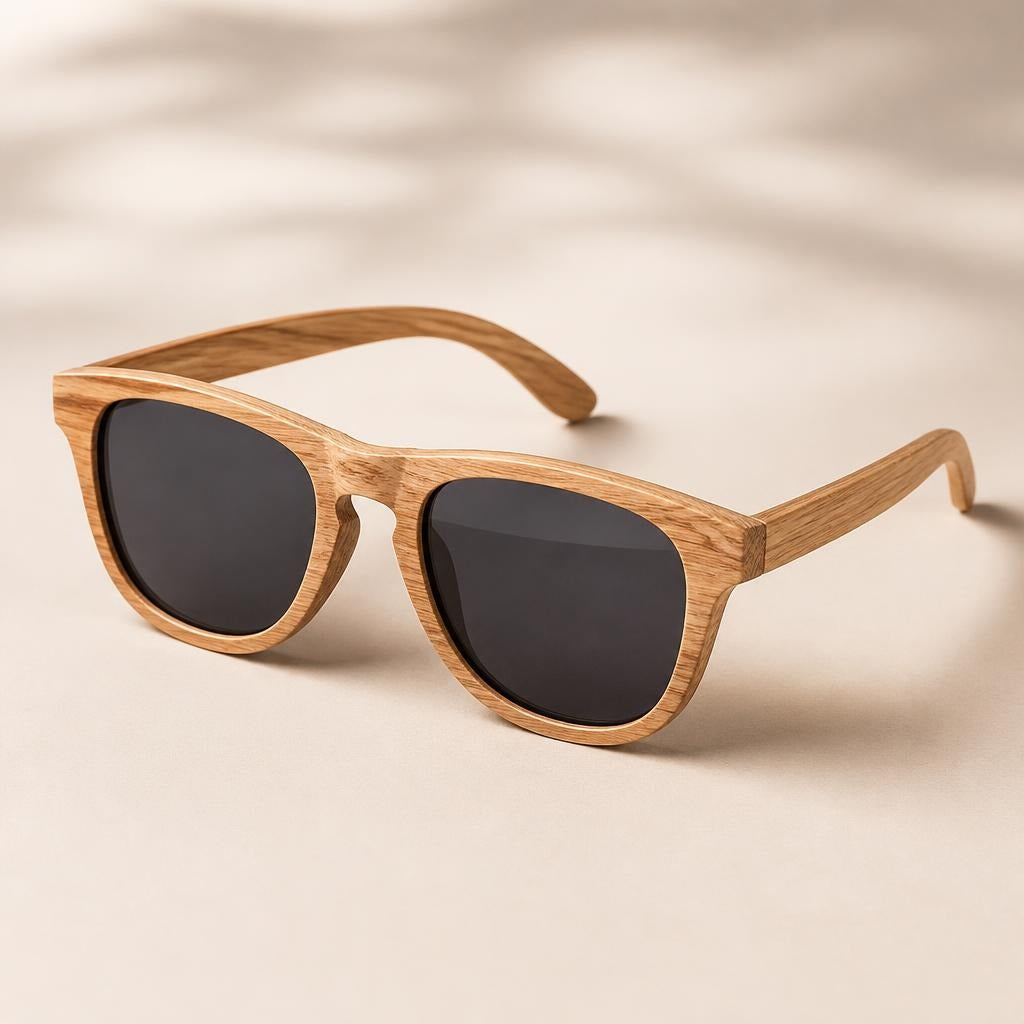 Shard Bamboo Pilot Sunglasses