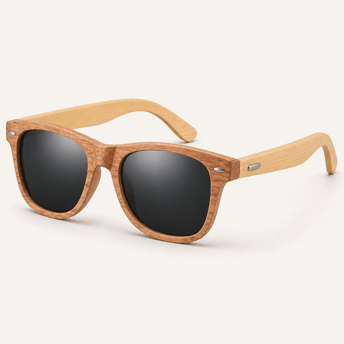 Shard Bamboo Pilot Sunglasses
