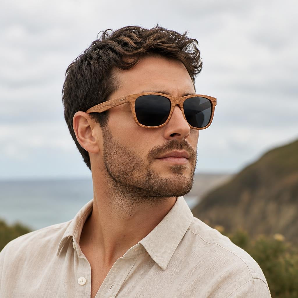 Shard Bamboo Pilot Sunglasses