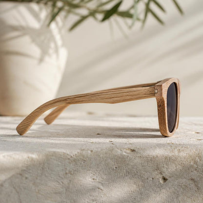 Shard Bamboo Pilot Sunglasses
